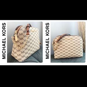 NWT authentic MK monogram Cindy dome crossbody